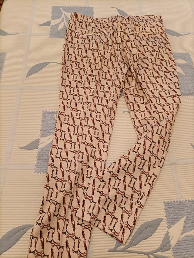 pantalon chino estampado