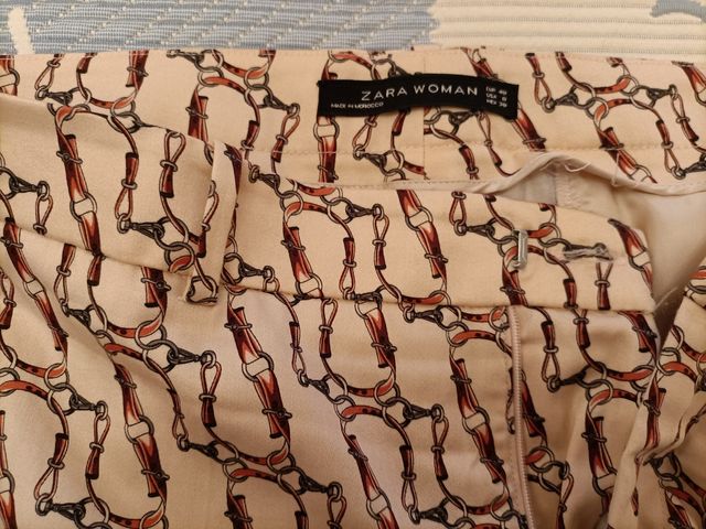 pantalon chino estampado