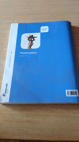 Matematika 1 de bachillerato