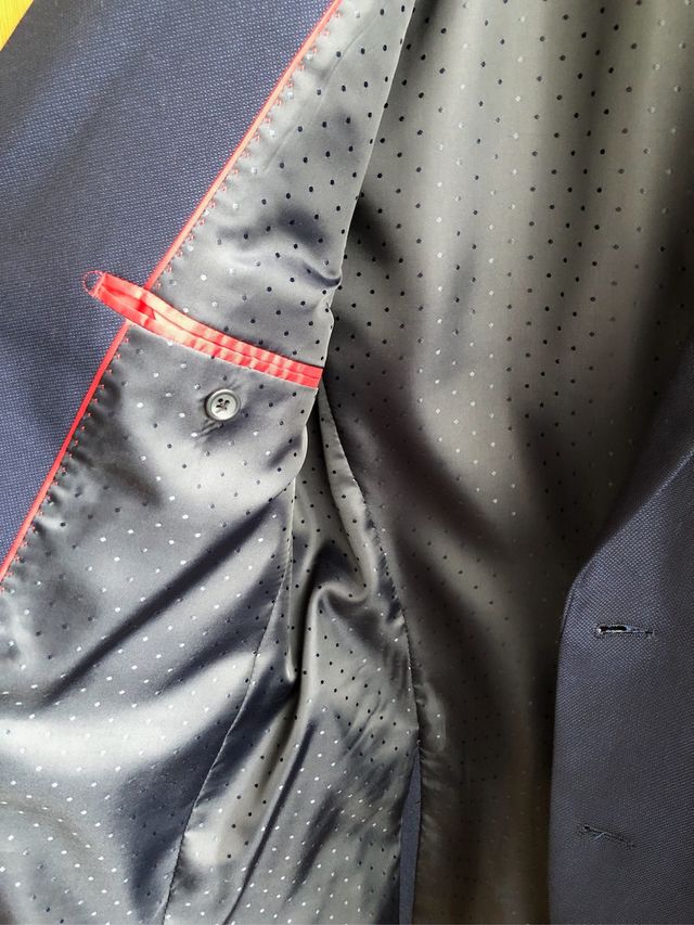 Traje azul hombre Dos Galgos