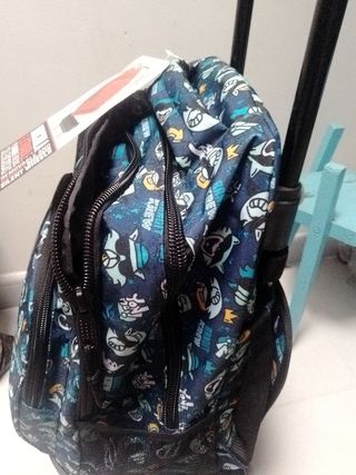Mochila con carrito extraíble