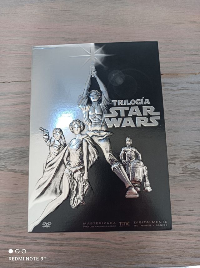 DVD star wars trilogía