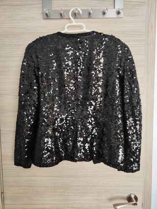 Chaqueta lentejuelas vintage 