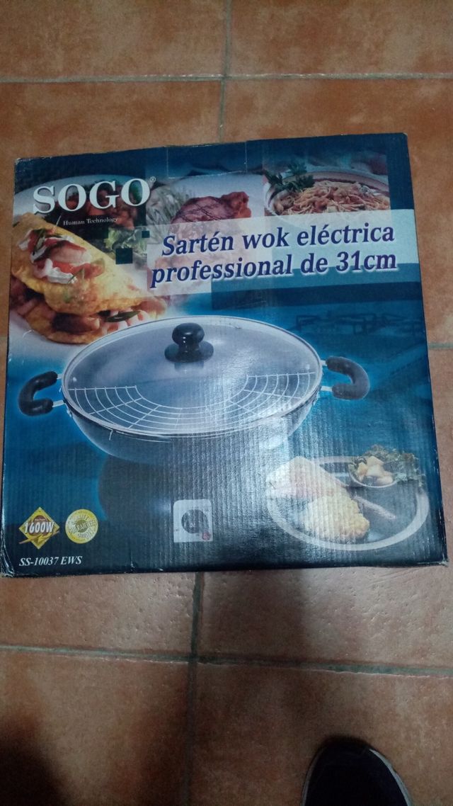 SARTÉN WOK ELÉCTRICA SOGO