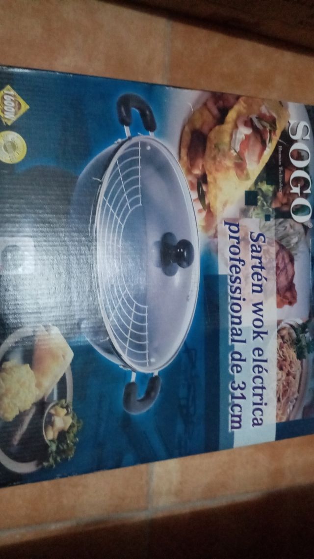 SARTÉN WOK ELÉCTRICA SOGO