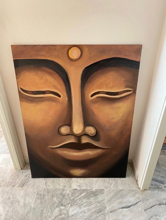 Cuadro pintura de Buda