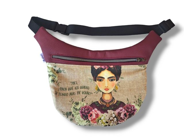 Riñonera hecha a mano de polipiel