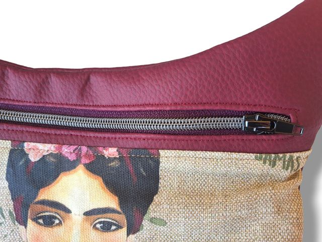 Riñonera hecha a mano de polipiel