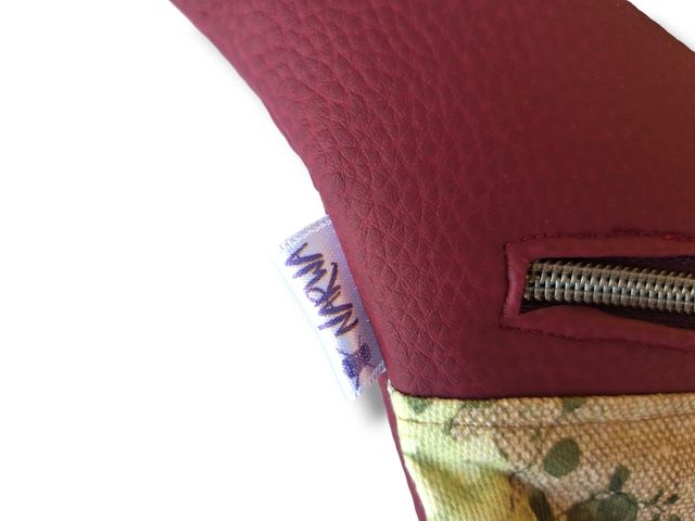 Riñonera hecha a mano de polipiel