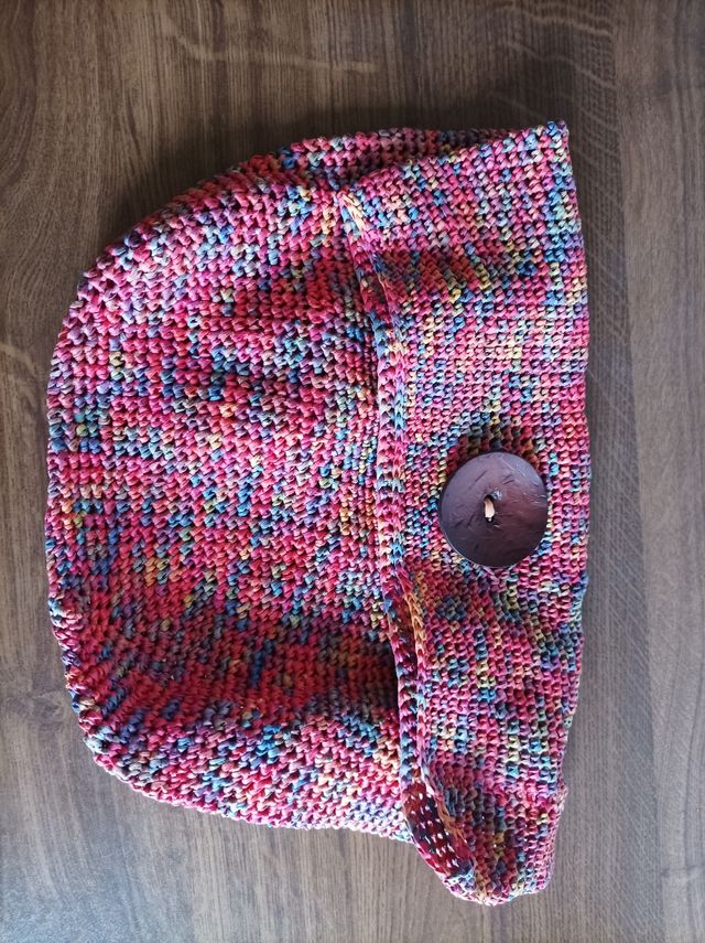 Bolso de mano de rafia