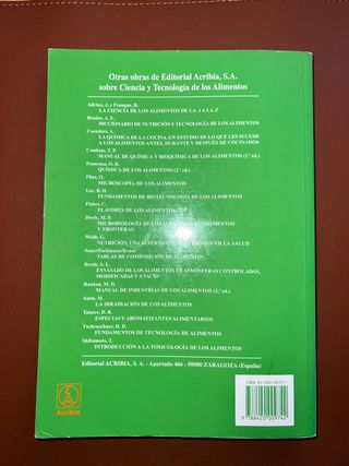 Vendo libro de referencia de alimentos ecológicos