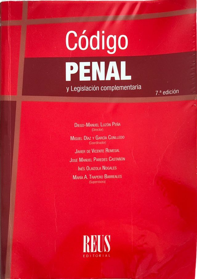Código penal y Legislación 