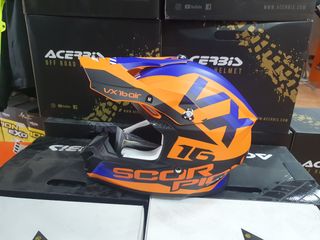 casco scorpion vx 16 air x turn
