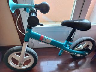 Bici sin pedales y con freno