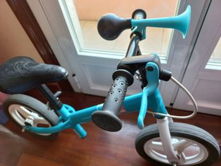 Bici sin pedales y con freno