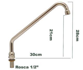 GRIFO ALTO Y LARGO GOLDMAN