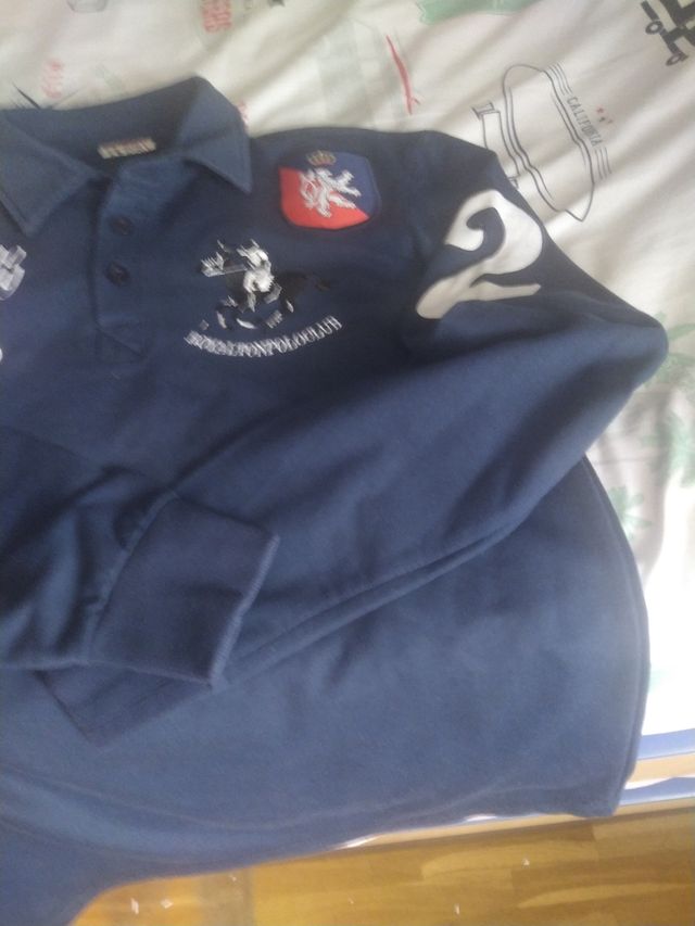 Polo manga larga