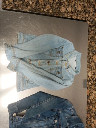 2 cazadoras tejanas entretiempo
