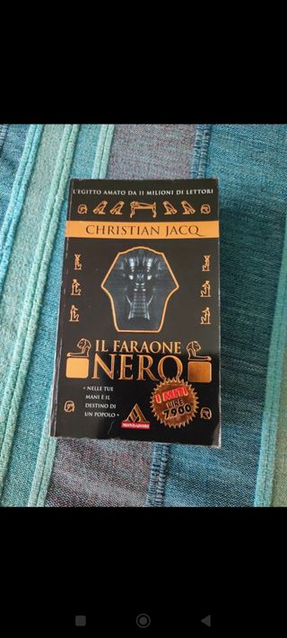 libro Il faraone nero 