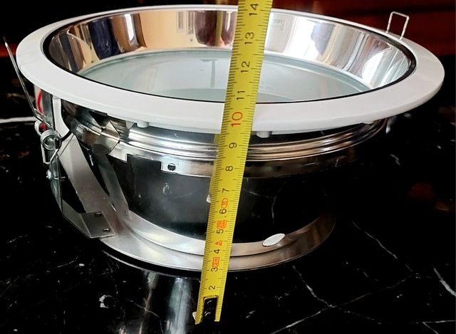 Plafón leds encastrable en falso techo - nuevo.