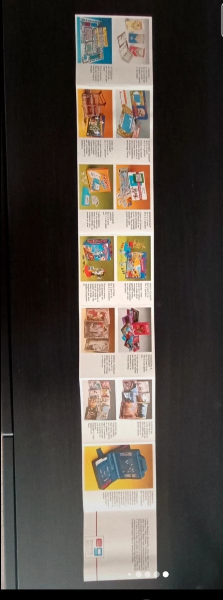 Catalogo pubblicitario anni 80