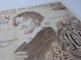 Billete 100 pesetas año 1965