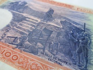 Billete 100 pesetas año 1925