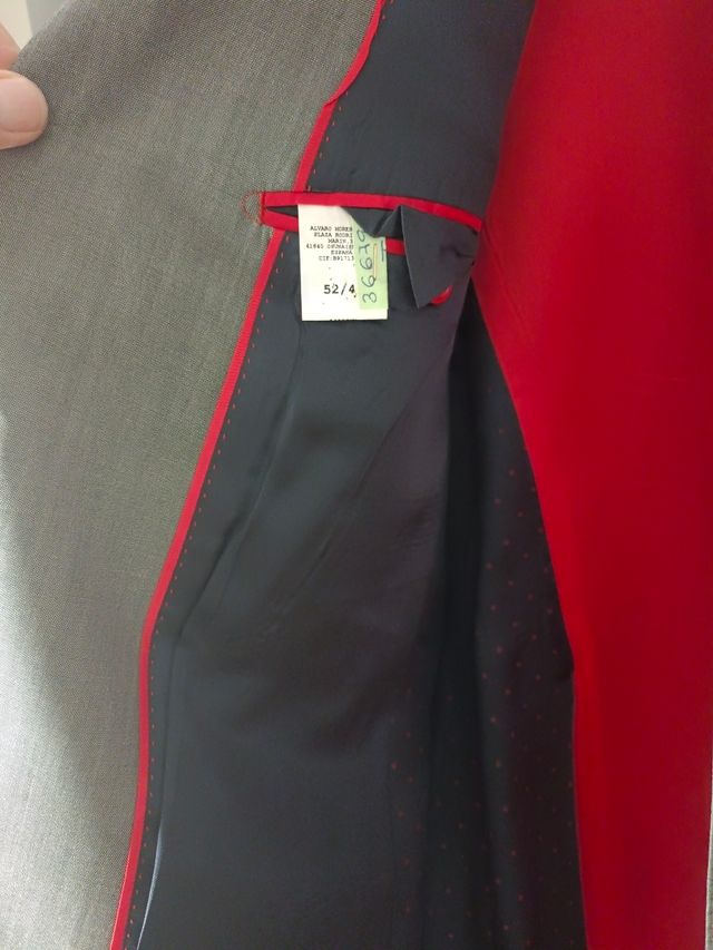 Traje caballero ALVARO MORENO 52