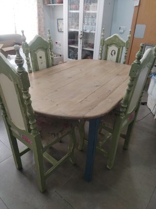 lote de sillas castellanas