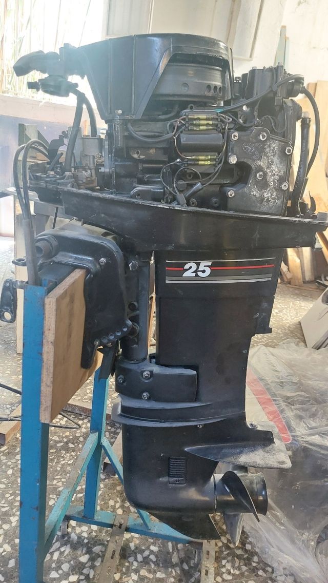 motor fueraborda mercury 25cv despiece