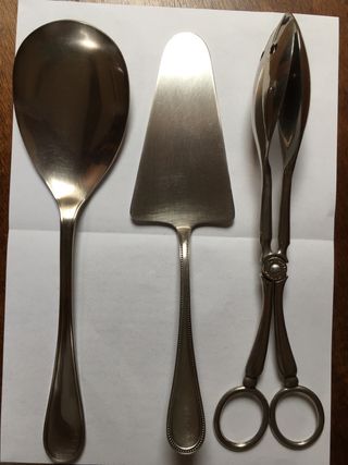 Cubiertos (3) para servicio de mesa
