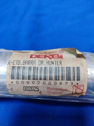 Detbi Hinter botella y barra suspension