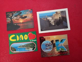 Cartoline vintage di Vieste e del Gargano (Italia)