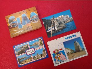 Cartoline vintage di Vieste e del Gargano (Italia)