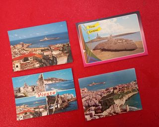 Cartoline vintage di Vieste e del Gargano (Italia)