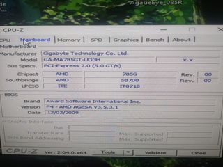 Placa base Gigabyte GA-MA785GT + Athlon x2 +4gbram