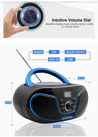 Radio Cd Daewoo Mp3 Dbu-62 Usb Electrico y Pilas