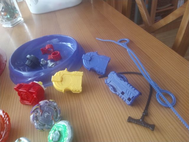 Peonzas y pistas blade