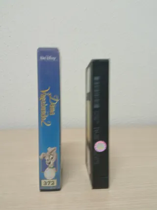 VHS La dama y el vagabundo. Disney