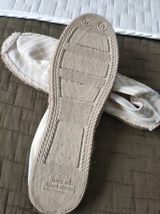 Zapatillas esparto