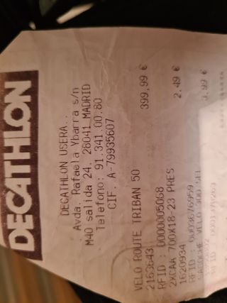 Bicicleta BTWIN triband 500 y rodillo bkool 2