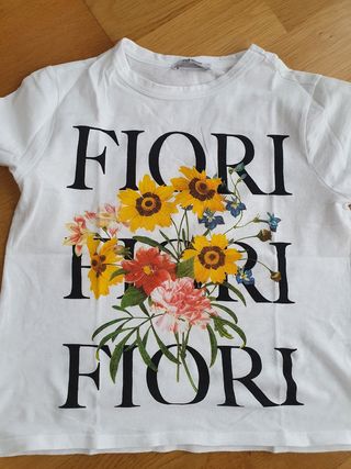 Camiseta estampada Fiori Zara