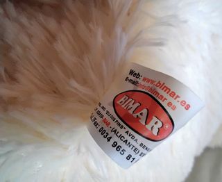 Perro de peluche de 40cm.