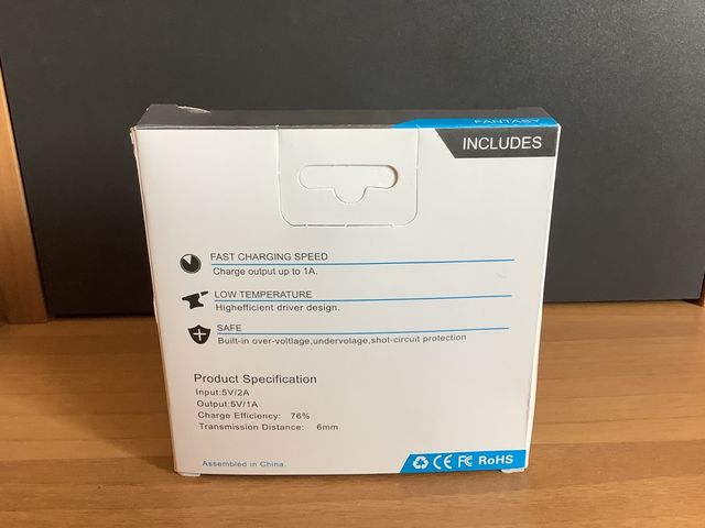 Carregador sem fios para telemóveis