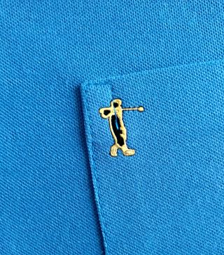 Polo básico azul