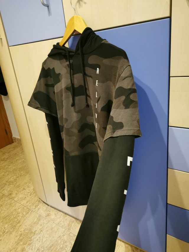 Sudadera camuflaje Hombre