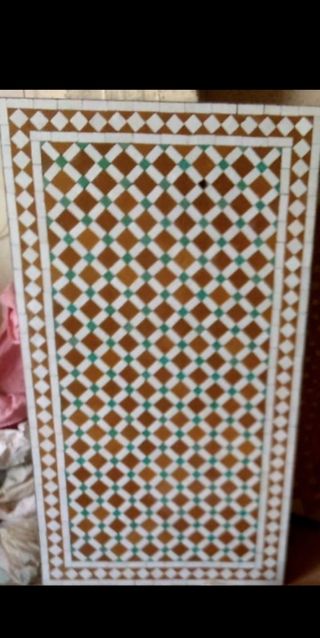 mesa de  mosaico 70x120 cm