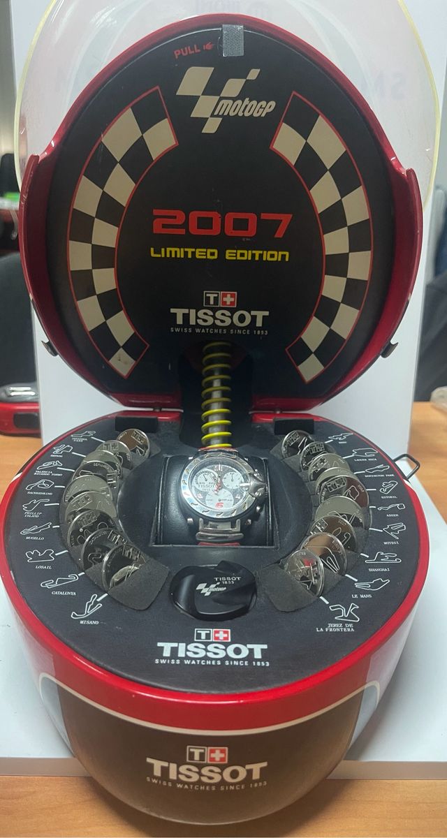 RELOJ TISSOT QUARTZ CRONO G10 LIMITED 2007 edicion