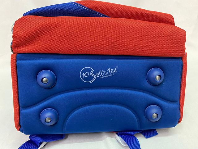 Zaino scuola estensibile Calciatori Panini + pallo