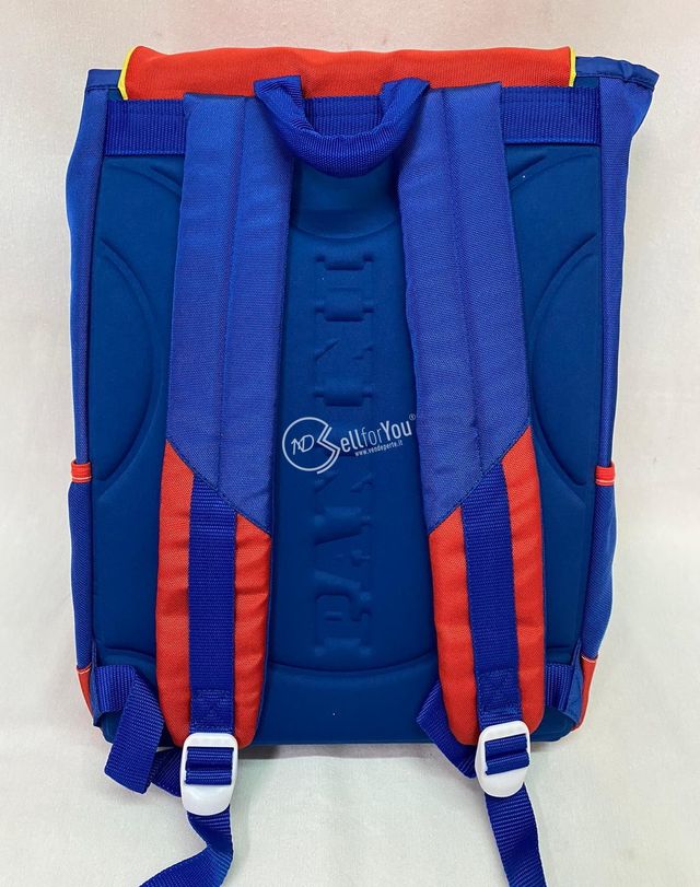Zaino scuola estensibile Calciatori Panini + pallo
